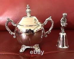 Fabulous Antiques Set of 6 Victorians FB Rogers Tea Set Silver Plate 1883