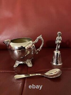Fabulous Antiques Set of 6 Victorians FB Rogers Tea Set Silver Plate 1883