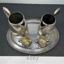 Four Piece Antique Silver Plated Tea Set