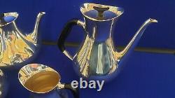 Four Piece Danish COHR Silver Plated Tea/Coffee Set 1960s