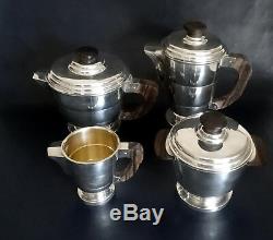 Four Piece French Art Deco Coffee/Tea Service Coffee Tea Sets