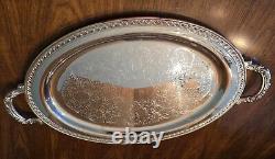 Free Shipping! Vintage Oneida Silver Plated 5 Piece Ornate Tea & Coffee Set