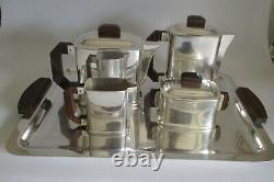 French Art Deco Coffee/Tea Service by Ercuis 1936-1939 Annam Model