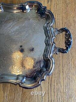 French Vintage antique Leonard silverplate tea set COMPLETE