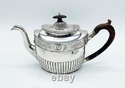 GEORGIAN SILVER PLATED TEAPOT c1770 LION DESIGN OLD SHEFFIELD PLATE