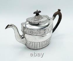 GEORGIAN SILVER PLATED TEAPOT c1770 LION DESIGN OLD SHEFFIELD PLATE