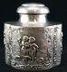 Great Antique E. G. Webster & Son Silver Plated Tea Caddy, C. 1890
