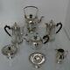 George V Antique Sterling Silver 7 Piece Tea & Coffee Set London 1930 Crichtons