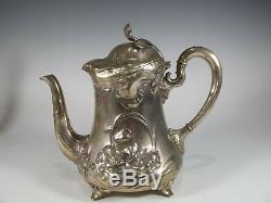 German WMF Art Nouveau Tea & Coffee Pot Set # AS/M231