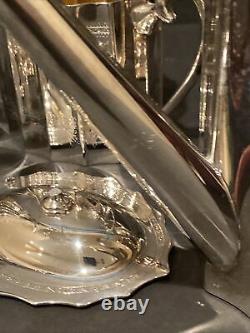 Godinger Silver Art Co 1930 Lunt Paul Revere Federal style Tea Set Of 4 Rare Set