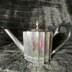 Godinger silver art company- 1930 Lunt (Paul Revere Federal style) Tea Set