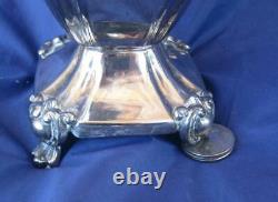 Goldfeder Silverplate Art Deco Tea Set 1932-1957 8 pcs Large tray 24 x 20