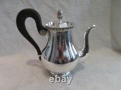 Gorgeous French silver-plated tea pot empire st Christofle Malmaison