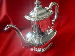 Gorgeous Gorham Silverplate Tea Coffee Service with Large Tray pre-owned