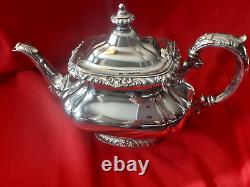 Gorgeous Gorham Silverplate Tea Coffee Service with Large Tray pre-owned
