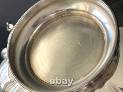 Gorgeous Victorian Ornate Silver Plate Tea Service 3 Pieces Set