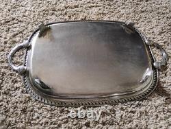 Gorgeous Vintage LEONARD Silver Plated Tea Set 5 Piece