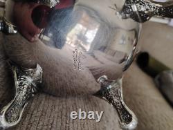 Gorgeous Vintage LEONARD Silver Plated Tea Set 5 Piece