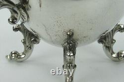 Gorgeous Vintage Silverplate Birmingham Tea Set 4 Pieces