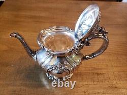 Gorham 5 piece Coffee and Tea set Chantilly