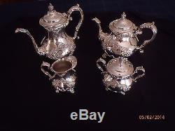 Gorham Buttercup Tea Set Plated Version Mint