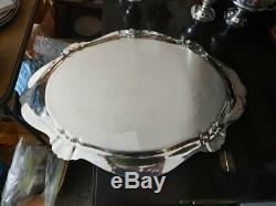 Gorham Chantilly Silver Plate Vintage Waiter Tea set Tray 27in