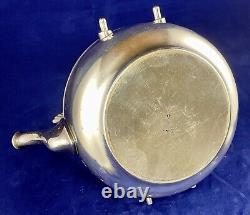 Gorham Neoclassical Silverplate Tea Kettle Date Mark 1884 Spirit Burner