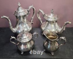 Gorham Silverplate 4 piece Coffee Tea Service Set