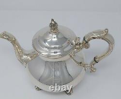 Gorham Silverplate Duchess Coffee/Tea Set YC1901/1902/1903/1904 Tray YC1461