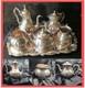 Gorham Sterling Silver Tea Pots. 925 Pitcher Vintage Set+towle Coffee Tray Plate