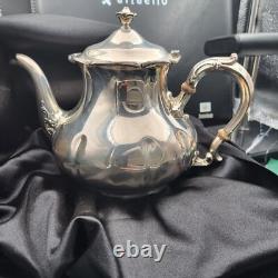 Gorham Sterling Silver Tea Pots. 925 Pitcher Vintage Set+Towle Coffee Tray Plate