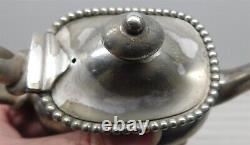 Great Northern Railroad Silver Plate Tea Pot 1847 Rogers Bros Silver 1/2 Pint