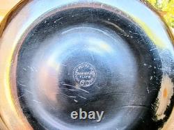 HEIRLOOM c. 1869 CHICAGO SILVER PLATE 3-pc TEA SET