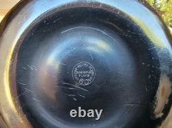 HEIRLOOM c. 1869 CHICAGO SILVER PLATE 3-pc TEA SET