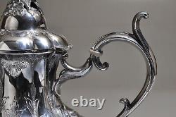 Hand Chased Reed & Barton Winthrop #1795C Silverplate 4 Piece Tea set NICE