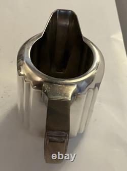 Icon! 1933 Luc Lanel Christofle Art Deco Silver Plate Tea /coffee Milk Sugar Set