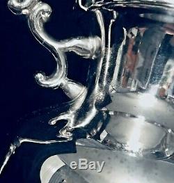 Impressive Birmingham Silver Co. Full 7 Piece Silverplate Coffee and Tea Service