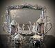 International Silver Co. 5-piece Silver Plate Coffee And Tea Set Withserving Tray