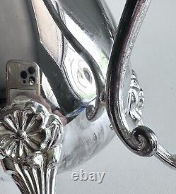 International Silver Co. 5-Piece Silver Plate Coffee and Tea Set with Spoon