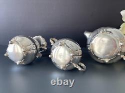 International Silver Co Meridian Silver Plate Tea Service 3 Pieces Set