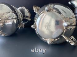International Silver Co Meridian Silver Plate Tea Service 3 Pieces Set