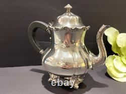 International Silver Co Meridian Silver Plate Tea Service 3 Pieces Set