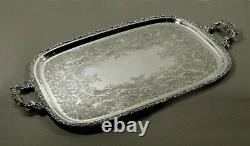 International Silver Co. Silver Tea Set Tray c1920