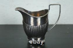 Israel Freeman & Son Art Deco Sheffield England Silver Plate 9 Pc Tea Coffee Set