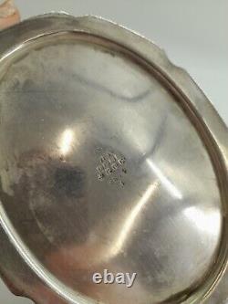 James Dixon & Son 3 Piece EPBM Tea Set Silver Plated Rural Magpie Design