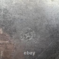 James W Tufts Silver Plated Cubist Square Aesthetic Movement Tea Set 1900