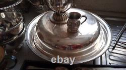 Job Lot Vintage Silver Plated Items Tea Set, Teapot & Cutlery Etc Etc 3