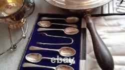 Job Lot Vintage Silver Plated Items Tea Set, Teapot & Cutlery Etc Etc 3