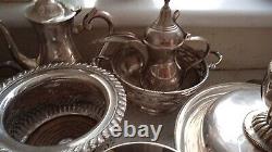 Job Lot Vintage Silver Plated Items Tea Set, Teapot & Cutlery Etc Etc 3