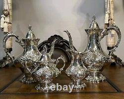 King Francis by Reed & Barton, Silverplate 4-PC Tea & Coffee Set